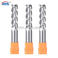 High Precision 3 Flute Tungsten Carbide End Mill for Aluminum Cutting